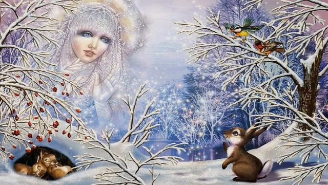 ЗИМНИЕ СТИХИ. Учим стихи о зиме. смотреть онлайн