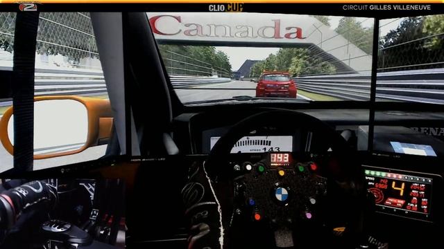 rFactor 2 | Remontadón!!! - Renault Clio Cup @ Gilles Villeneuve - OSW Simucube смотреть онлайн