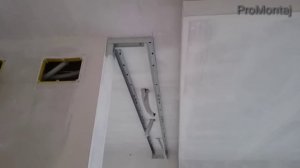 боковая стенка для встроенного шкафа. Монтаж гипсокартона.