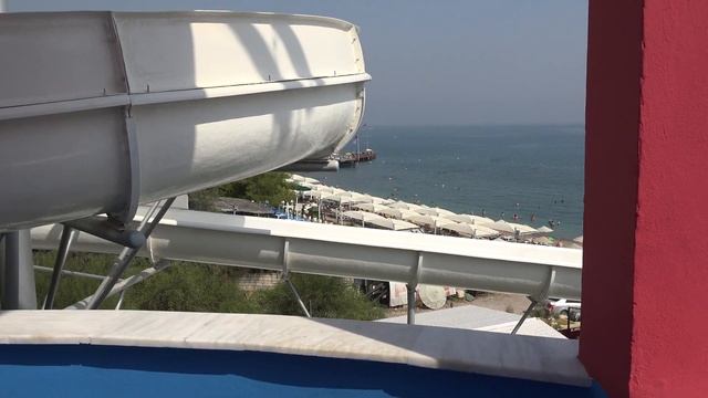 Турция 2017.09. Rixos Sungate. Водные горки (аквапарк на территории отеля). смотреть онлайн