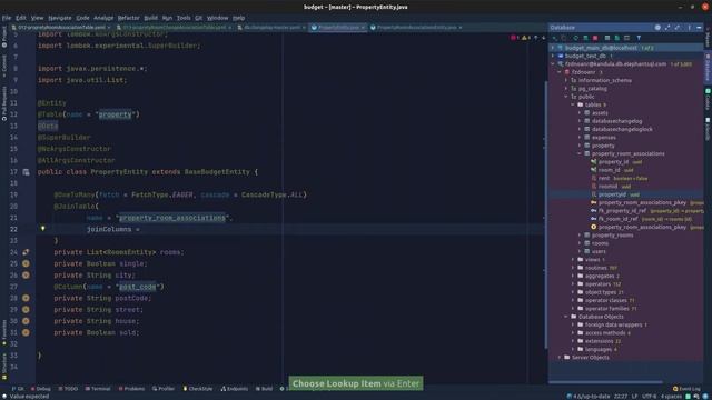 (058) Java, Hibernate; własna tabelka łącząca relację oneToMany - Wynajęte pokoje part III смотреть онлайн