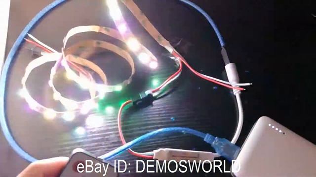 demosworld ws2812b rgbw 60led смотреть онлайн