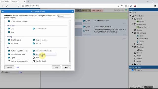 Construct 3 tutorial: How to make a pause button смотреть онлайн