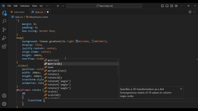 3D image slider with Animation using HTML CSS | Rotating Image slider in HTML CSS смотреть онлайн
