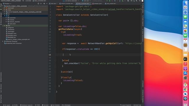 Search API data in Flutter Using Search_helper part - ll смотреть онлайн