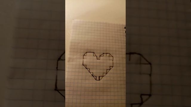 Как легко и просто нарисовать сердце! ❤️❤️ смотреть онлайн