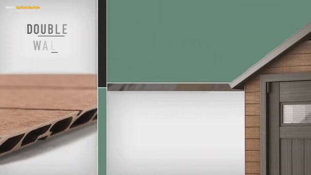 Keter Fusion bambuszrosttal kevert műanyag kerti ház смотреть онлайн