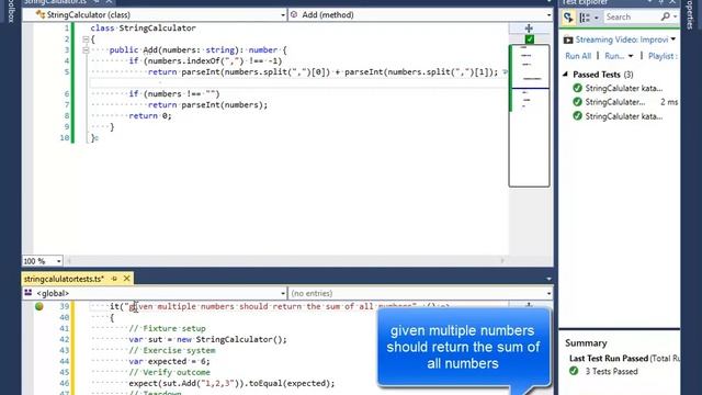 TypeScript StringCalculator Kata смотреть онлайн