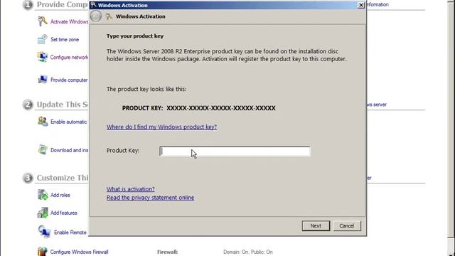 7 Windows Server 2008 R2 Node 2 Activation thru KMS смотреть онлайн