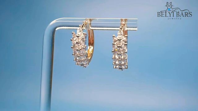 Стильные серьги бижутерия Rio смотреть онлайн