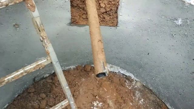 Прокол под 225 пнд трубу из бетонного кольца смотреть онлайн
