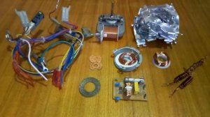 Микроволновка.  Сколько меди в микроволновой печи?