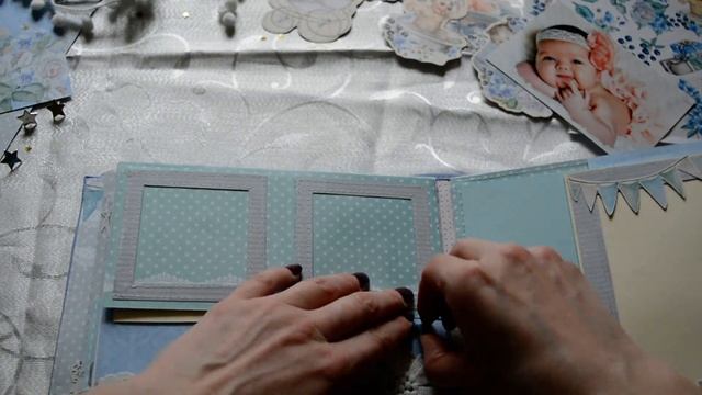 Нежный альбом для мальчика с "Shabby baby boy redesign" от "Фабрики декора" смотреть онлайн