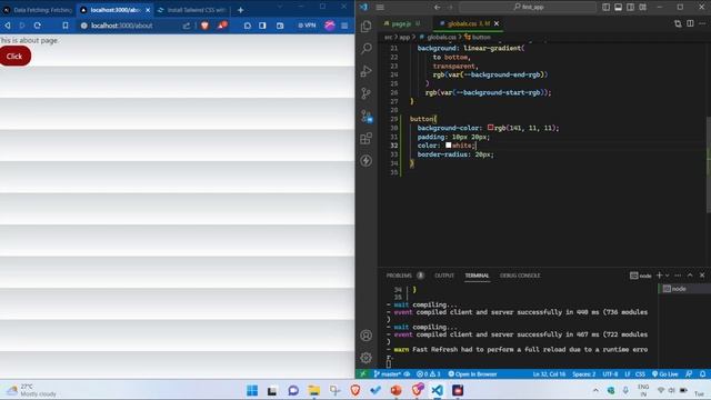 Next.js 13 Tutorial #29 || Mastering Styling - CSS Module and Global Styling || In Nepali смотреть онлайн