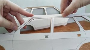 Урок 4: самодельная модель Ваз 2109 из Пвх пластика