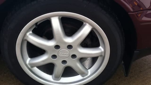 1997 (R) Audi A8 4.2 Quattro Sport in Ruby Red Pearl смотреть онлайн