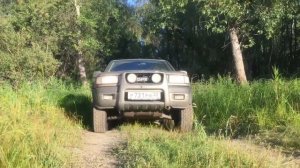 Opel Frontera B, легкое бездорожье.