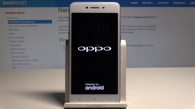 How to Perform Hard Reset in Oppo A37 – Factory Data Reset Tutorial смотреть онлайн