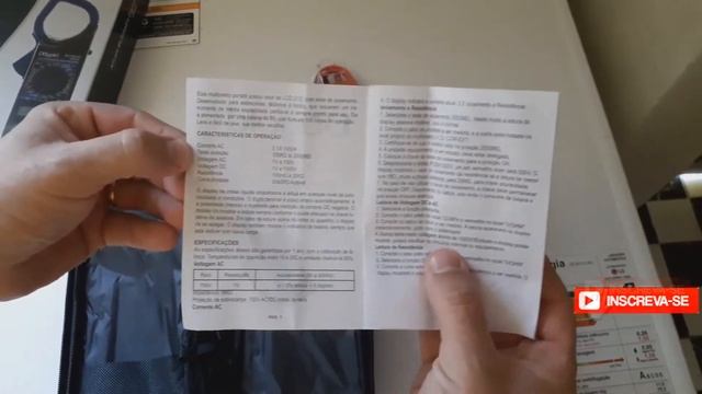 Unboxing MULTÍMETRO E AMPERÍMETRO DIGITAL DUGOLD DG 266 смотреть онлайн