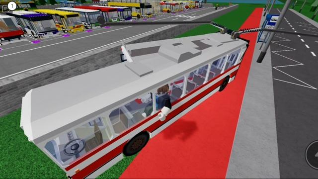 Roblox! Поездка на троллейбусе Зиу 10, его перекосило смотреть онлайн