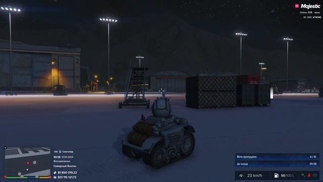 ЭТАП 9: НАСТУПЛЕНИЕ НОВОГОДНИЙ ИВЕНТ НА GTA 5 RP MAJESTIC смотреть онлайн