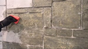 Декоративный бетон, покраска. Один из способов