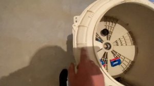 Спаянный бак(неразборный)Замена подшипника стиральной машины