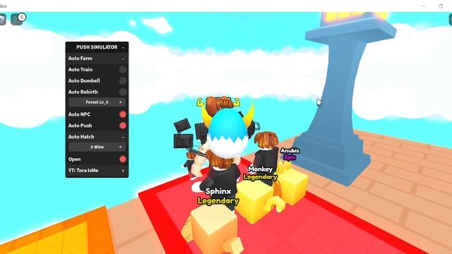 [FREE UGC] PUSH SIMULATOR ? OP SCRIPT смотреть онлайн