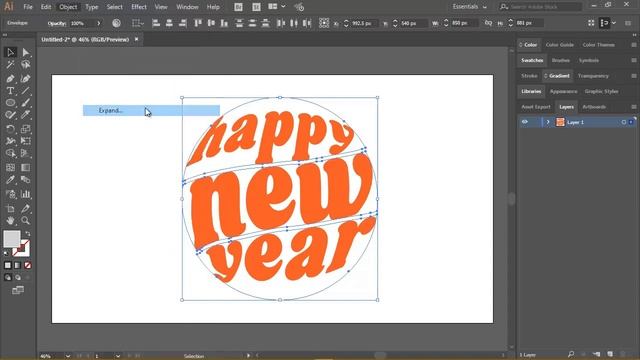 Wrap text into Shapes - Adobe Illustrator смотреть онлайн