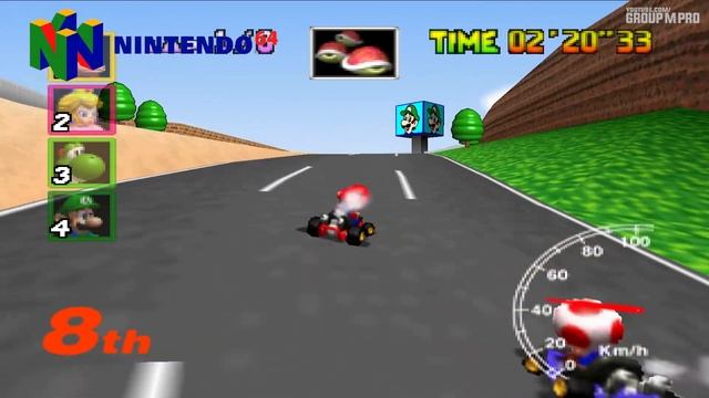 Mario Kart SNES vs GBA vs NDS vs N64 vs GameCube vs N3DS vs Switch (Graphics Comparison) 60fps смотреть онлайн