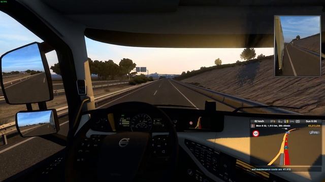 ETS2. Huelva (ES) - Swansea (GB), Chewing Gums (no radio) [Volvo FH Globetrotter XL] смотреть онлайн