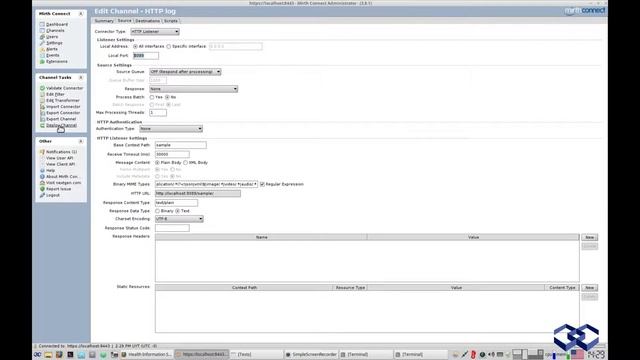 Mirth Connect creating and using a channel смотреть онлайн