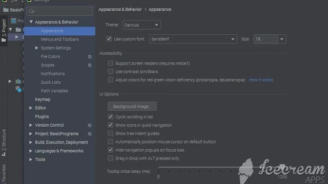 Font size and file color changing in pycharm смотреть онлайн