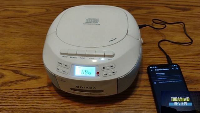 Greadio: CD Player Boombox Cassette Player Combo-*tips & in depth review смотреть онлайн