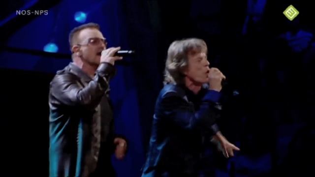Mick Jagger & U2 - 'Stuck in a Moment' Hall of Fame 2009 смотреть онлайн