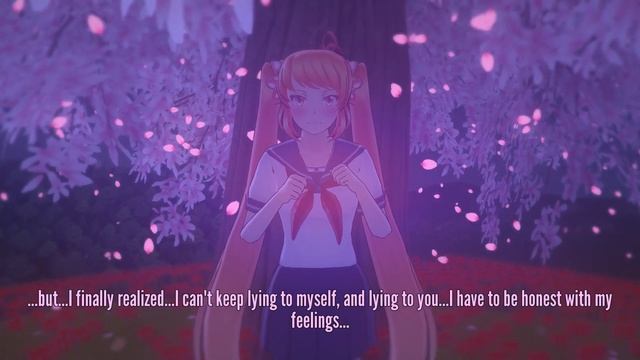 The Confession at Night - Yandere Simulator смотреть онлайн