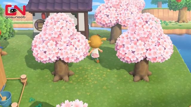 How to Get Cherry Blossom Tree & Picnic Set - Animal Crossing New Horizons смотреть онлайн