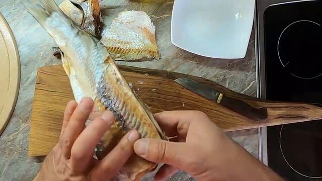 Закуска из вяленой рыбы. смотреть онлайн