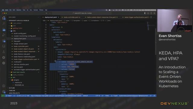 Devnexus 2023 - KEDA, HPA and VPA? An Introduction to Scaling - Evan Shortiss смотреть онлайн