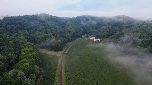 Восход солнца с туманом. релакс души смотреть онлайн
