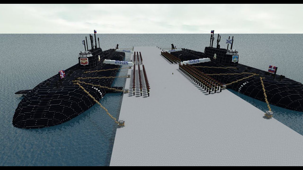 Kursk Submarine Minecraft