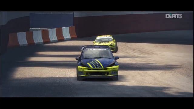 Dirt 3 Мицубиси Лансер X ралликросс #3 смотреть онлайн