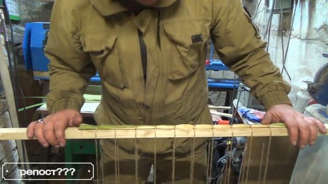 Поделки из рогоза,половик. смотреть онлайн