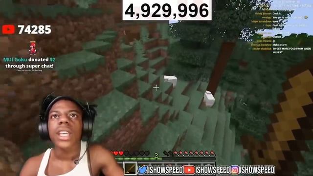 IShowSpeed Plays Minecraft Part 1 (FULL VIDEO) смотреть онлайн