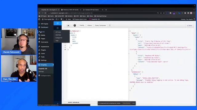 Going headless with Next.js and WPGraphQL | Buddy Webinar #23 смотреть онлайн