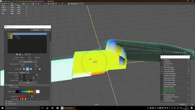 Game Development Ops - Maya LT Skin Weight Painting смотреть онлайн