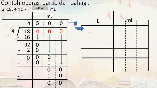 Darab dan Bahagi Isipadu Cecair Tahun 4 смотреть онлайн