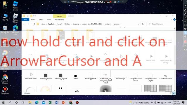 How to get the old Roblox mouse cursor back. смотреть онлайн