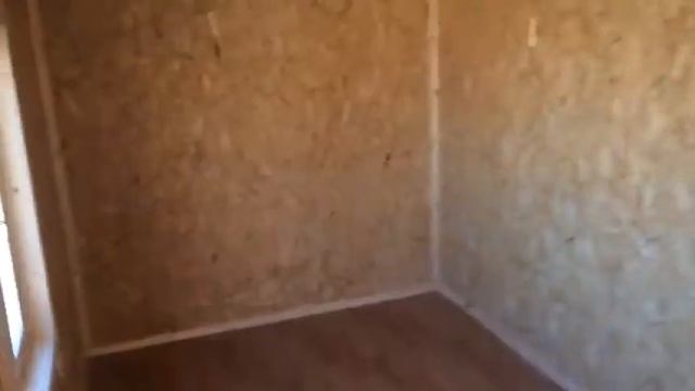 Бытовка деревянная В-11 с внутренней отделкой из OSB от Петербургского СтройБыта смотреть онлайн