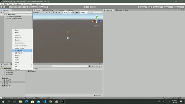 How to create Augmented Reality Controls, Automatic Spawning in Unity 3D with Easy AR Plugin. смотреть онлайн